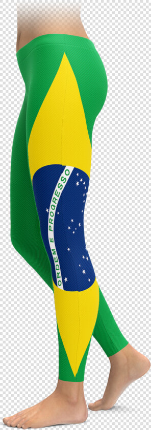 Brazilian Flag Leggings   Tentacle Leggings  HD Png DownloadTransparent PNG