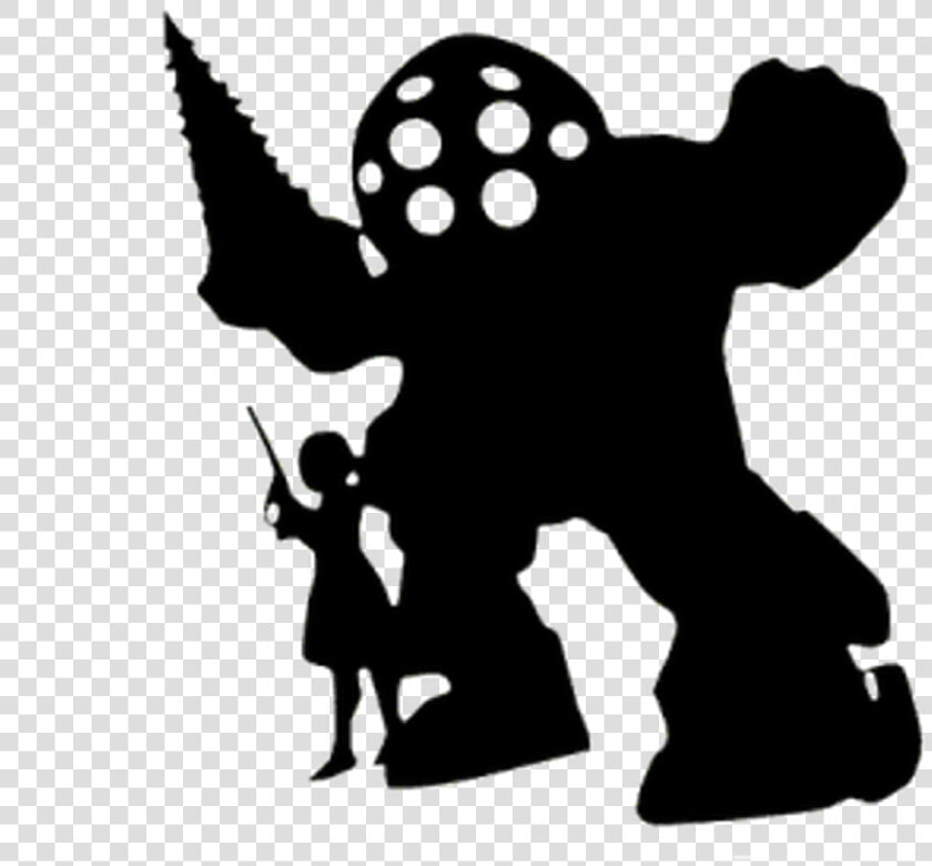 Big Daddy  amp  Little Sister Vinyl Decal High Glossy    Bioshock Big Daddy Decal  HD Png DownloadTransparent PNG