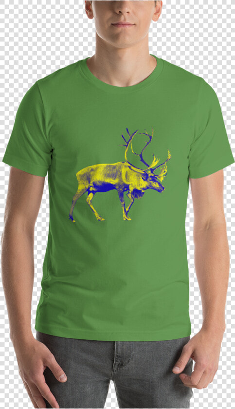 Caribou Short Sleeve Unisex T Shirt   T shirt  HD Png DownloadTransparent PNG