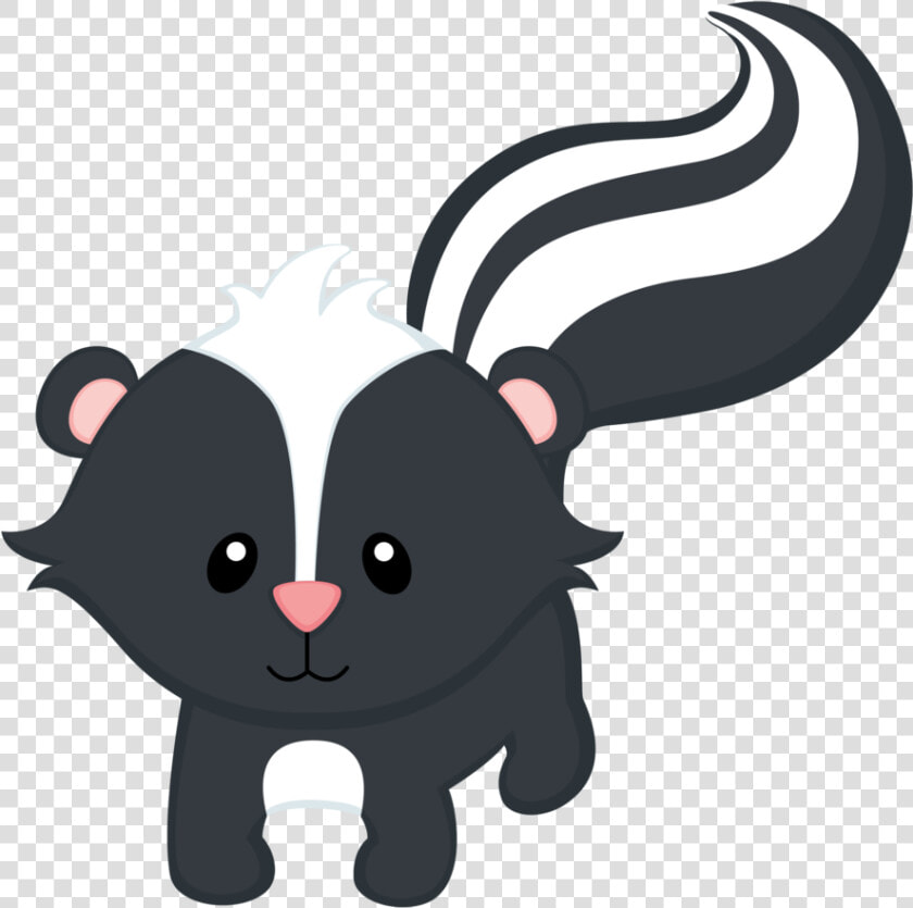 Woodland Skunk Baby Animals Clipart   Baby Woodland Animals Clipart  HD Png DownloadTransparent PNG