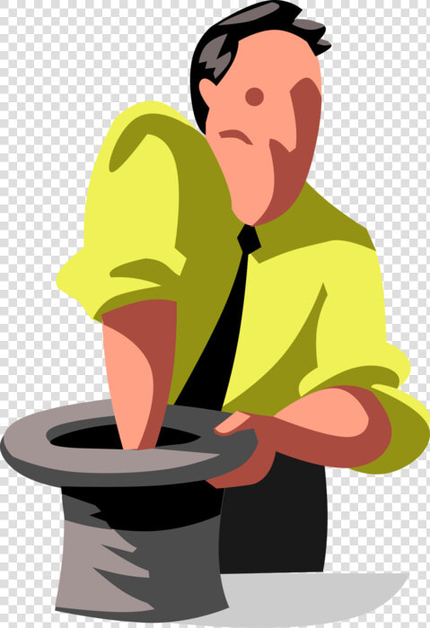 Vector Illustration Of Businessman Magician With Magic   Illustration  HD Png DownloadTransparent PNG