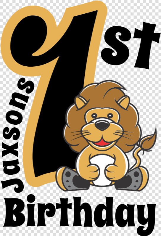 Jaxons First Birthday   First Birthday Jungle T Shirts  HD Png DownloadTransparent PNG