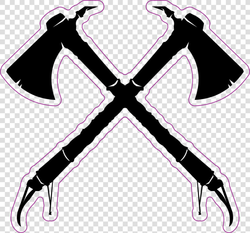 Crossed Tomahawks Sticker   Canal Winchester High School Logo  HD Png DownloadTransparent PNG