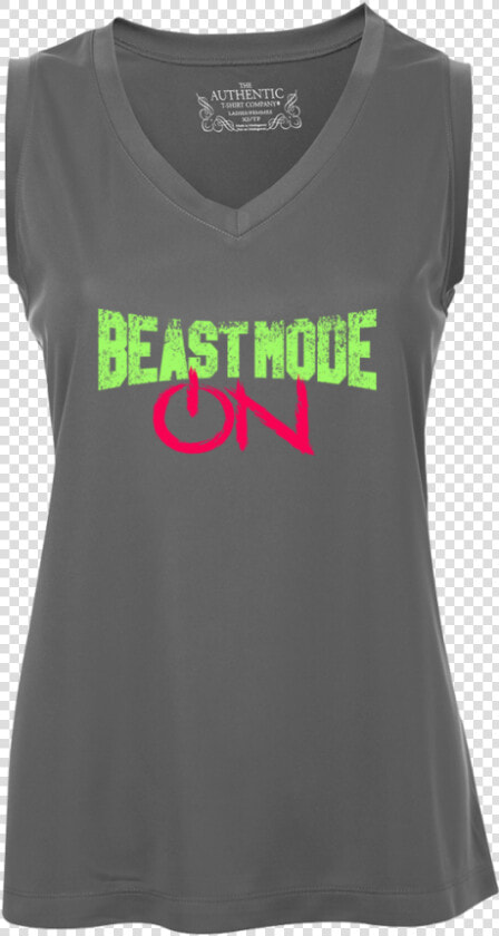 Beast Mode Ladies Sleeveless Top   Active Tank  HD Png DownloadTransparent PNG