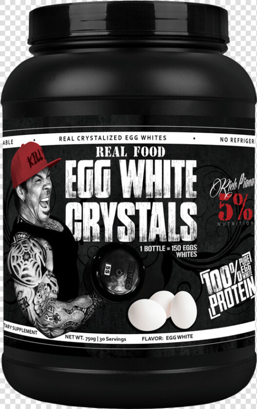 Rich Piana Egg White Crystals  HD Png DownloadTransparent PNG