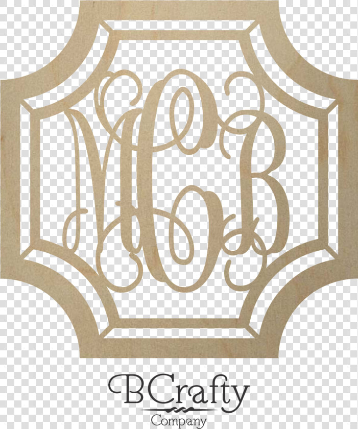 Wooden Monogram Letters   Monogram  HD Png DownloadTransparent PNG