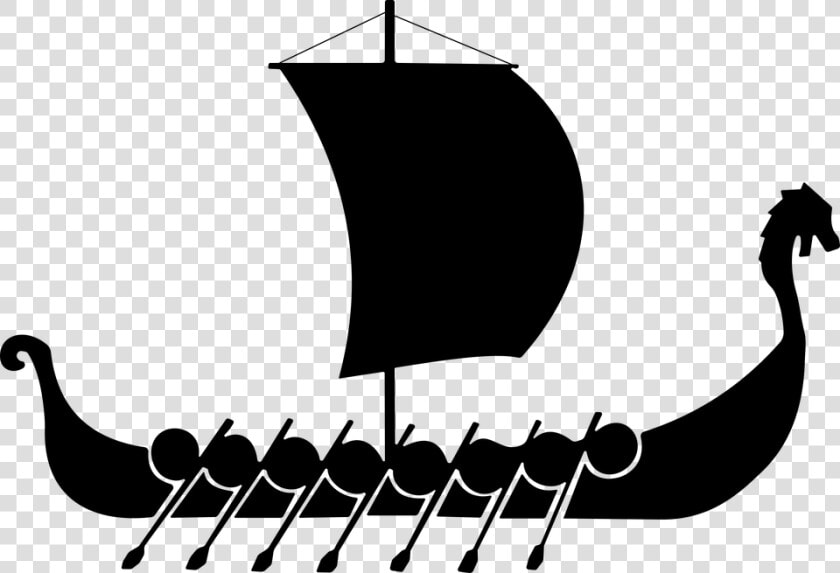 Ship  Viking  Silhouette  Boat  Maritime  Nautical   Ship  HD Png DownloadTransparent PNG