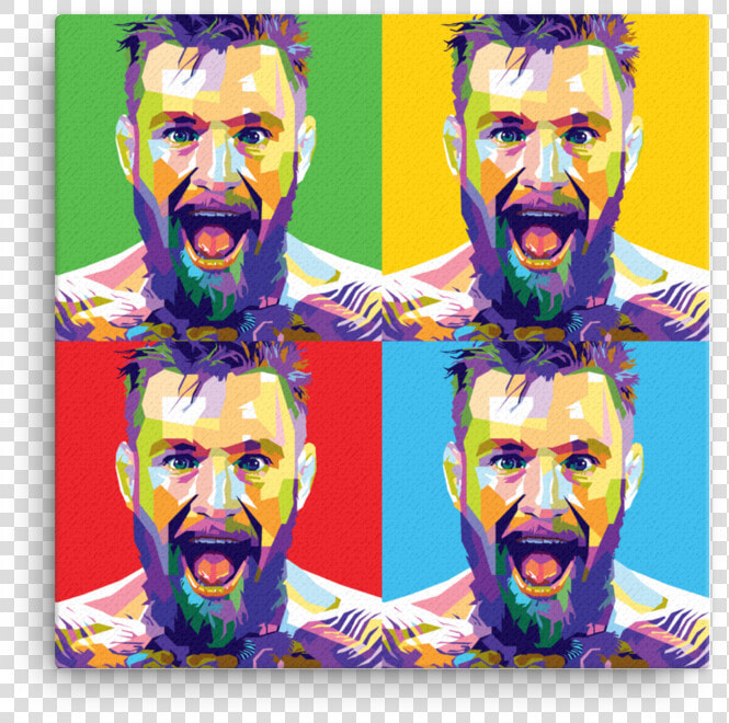 Mcgregor Pop Art Canvas Class  HD Png DownloadTransparent PNG