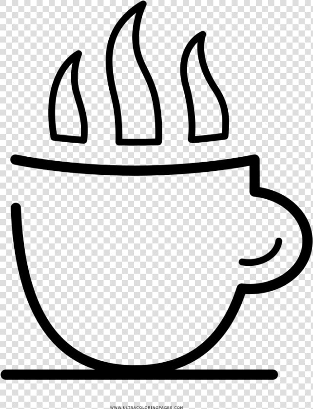 Taza De Cafe Página Para Colorear  HD Png DownloadTransparent PNG