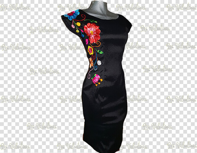 Vestidos Bordados En Color Negro  HD Png DownloadTransparent PNG