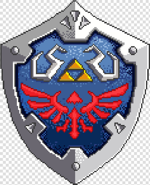 Hylian Shield 8 Bit  HD Png DownloadTransparent PNG