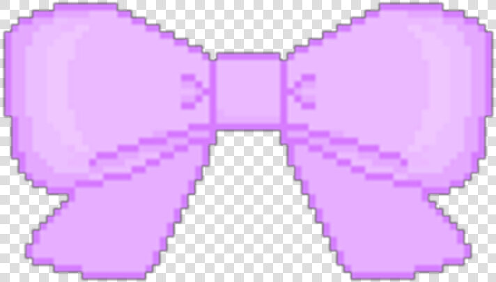  pixel  bow  kawaii  purple   Pink Bow Transparent Pixel  HD Png DownloadTransparent PNG