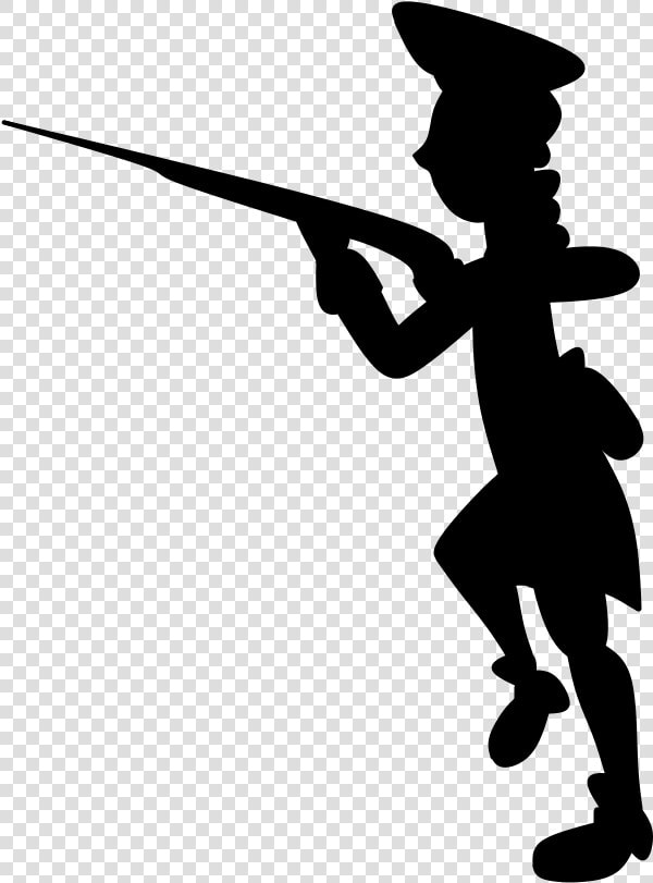 Transparent American Revolution Clipart   Silhouette Revolutionary Soldier Png  Png DownloadTransparent PNG