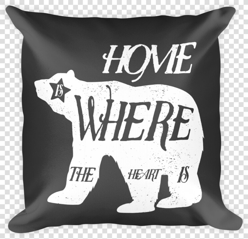 Decorative Throw Pillow   Home Is Where The Heart Isyou   California Emblems  HD Png DownloadTransparent PNG