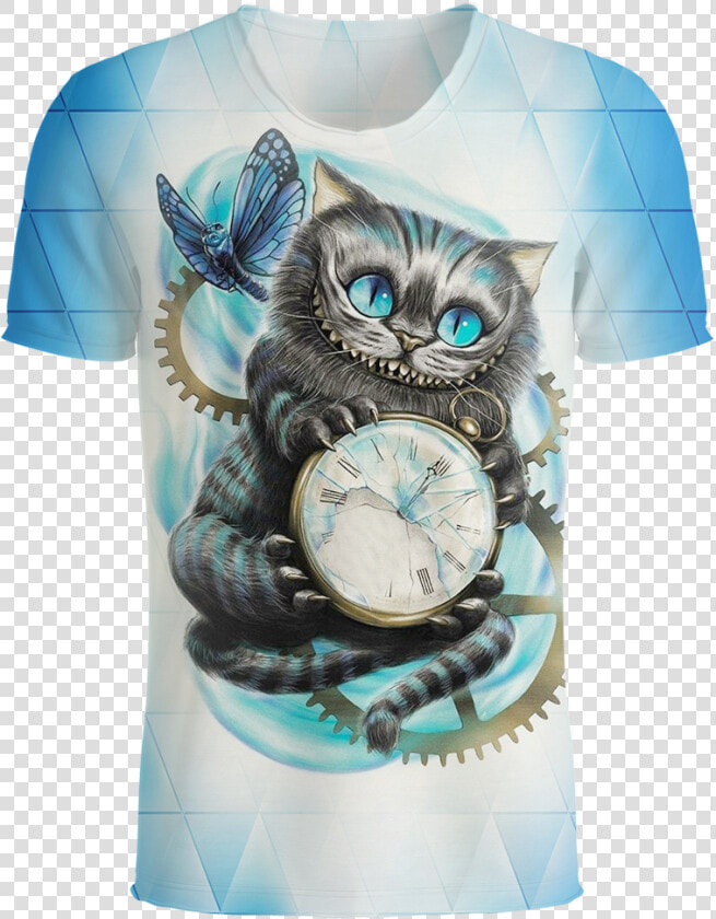 Cheshire Cat Alice In Wonderland 3d T shirt   Png Download   Cheshire Cat Alice In Wonderland  Transparent PngTransparent PNG