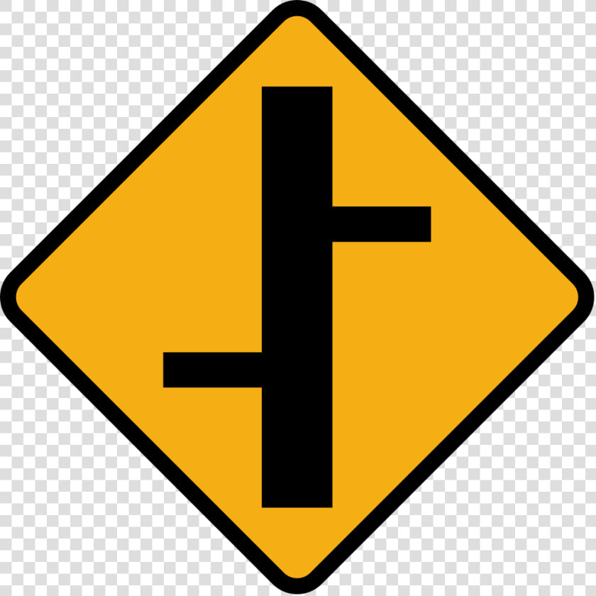 Staggered Crossroads With Minor Roads  HD Png DownloadTransparent PNG