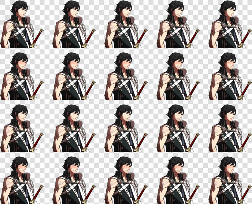 Chrom With Dark Hair  HD Png DownloadTransparent PNG