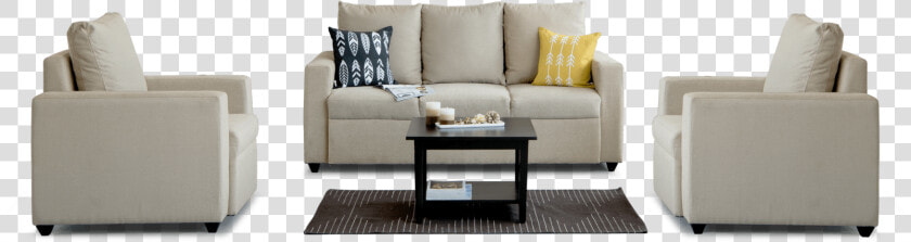 Transparent Table And Chairs Png   Living Room Furniture Png  Png DownloadTransparent PNG