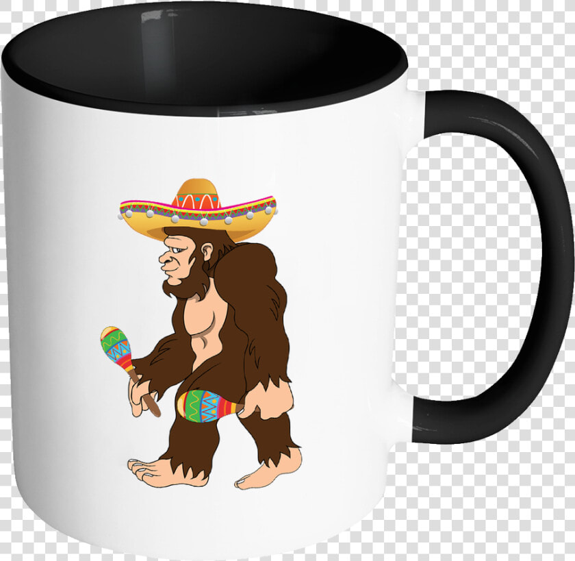 Bigfoot Maracas Sombrero   Mugs Png  Transparent PngTransparent PNG