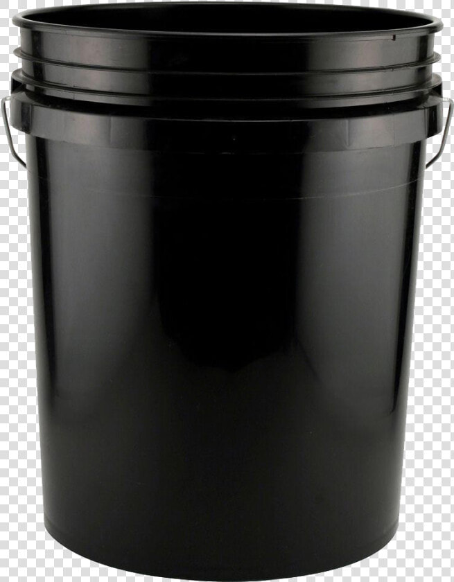 Plastic Bucket Png Clipart   Black 5 Gallon Bucket  Transparent PngTransparent PNG