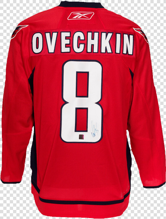 Alexander Ovechkin Signed Washington Capitals Reebok   Washington Capitals Ovechkin Jersey  HD Png DownloadTransparent PNG