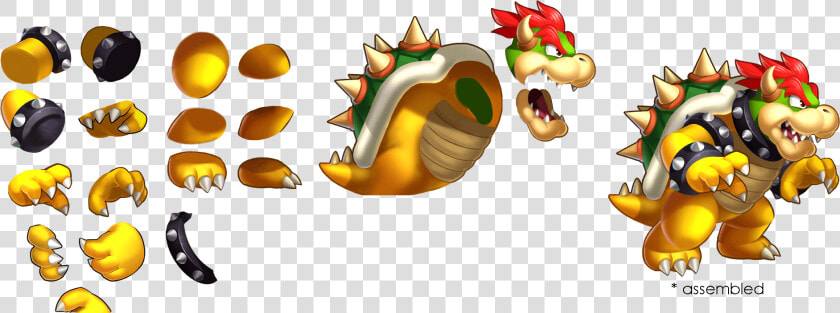 Click For Full Sized Image Bowser   Pocket All Stars Bootleg  HD Png DownloadTransparent PNG