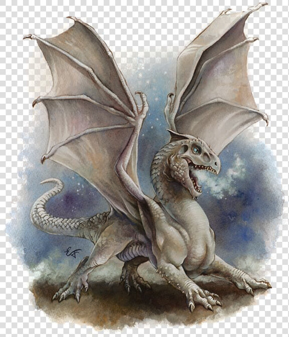 D amp d White Dragon Wyrmling  HD Png DownloadTransparent PNG