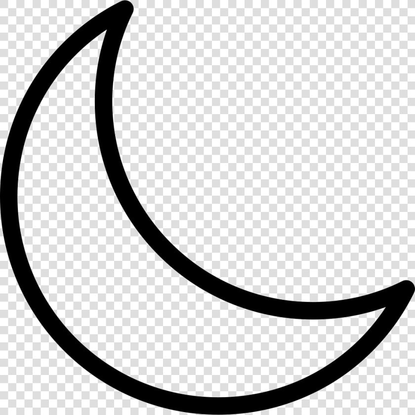 Crescent Moon   Crescent Moon Icon Png  Transparent PngTransparent PNG