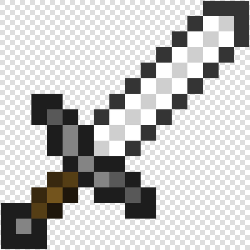 Minecraft Iron Sword Png   Minecraft Iron Sword Transparent  Png DownloadTransparent PNG