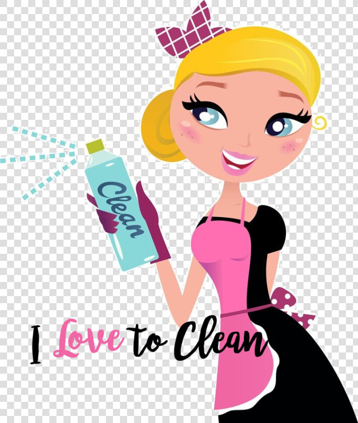 Maid Drawing Feather Duster   Classy Cleaning Lady Clipart  HD Png DownloadTransparent PNG