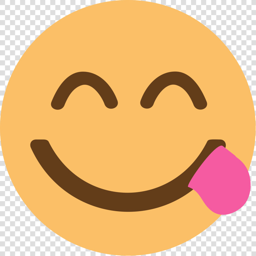 Transparent Yummy Emoji Png  Png DownloadTransparent PNG