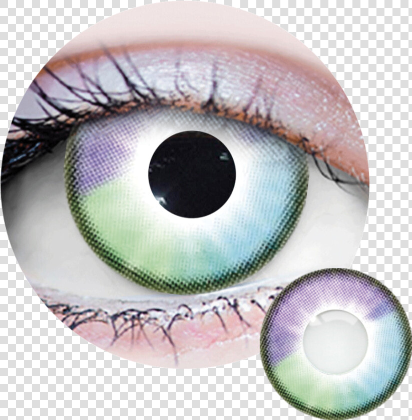 Primal Costume Contact Lenses Yellow  HD Png DownloadTransparent PNG