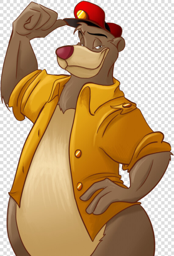 Talespin Baloo Cartoon  HD Png DownloadTransparent PNG