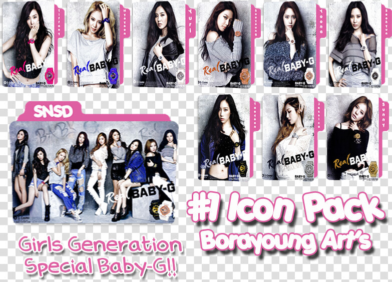  1 Folder Icon Pack Snsd Borayoung   Doll  HD Png DownloadTransparent PNG