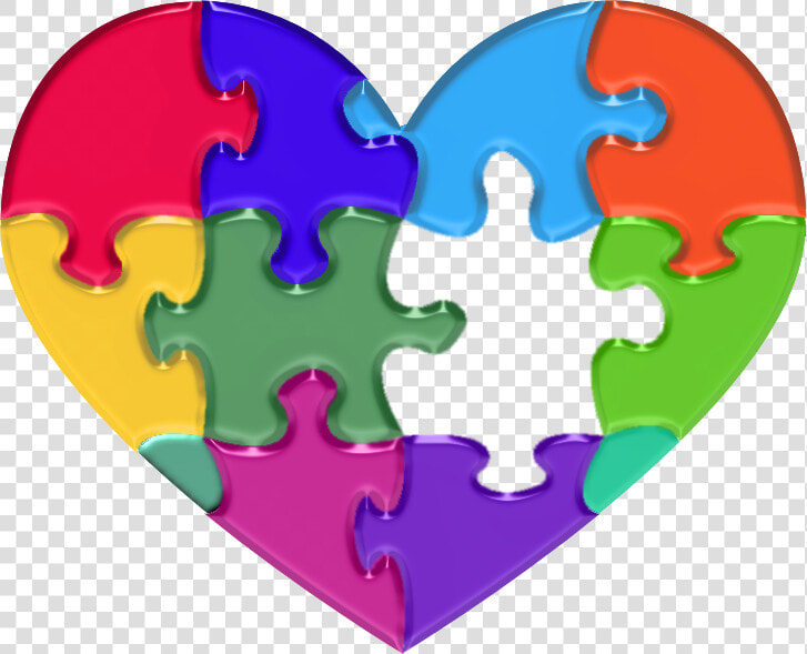 Image Gallery Heart Autism Puzzle Piece   Autism Puzzle Piece Heart  HD Png DownloadTransparent PNG