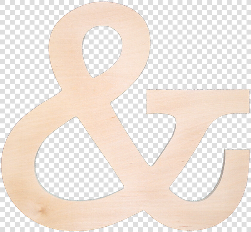 Wood Ampersand Symbol   Wood  HD Png DownloadTransparent PNG