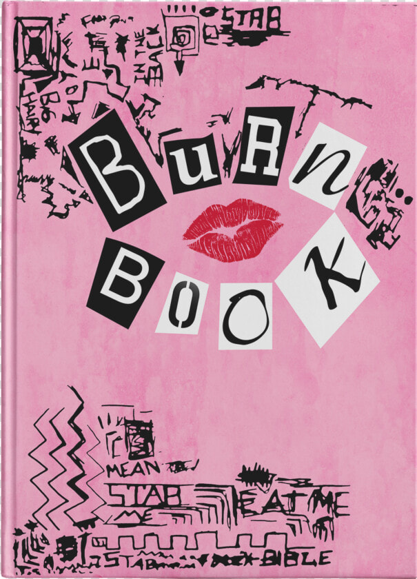 Mean Girls Burn Book Cover  HD Png DownloadTransparent PNG