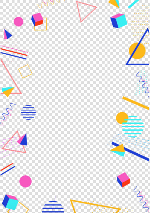  ftestickers  frame  borders  abstract  popart   Geometry  HD Png DownloadTransparent PNG