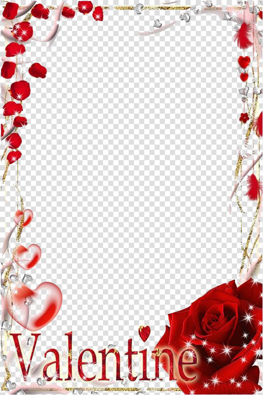 Valentine Frame Png Pic   Marcos Para Foto San Valentin  Transparent PngTransparent PNG