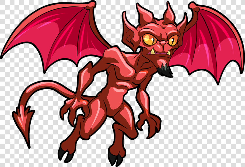 Flame Imp   Cartoon  HD Png DownloadTransparent PNG