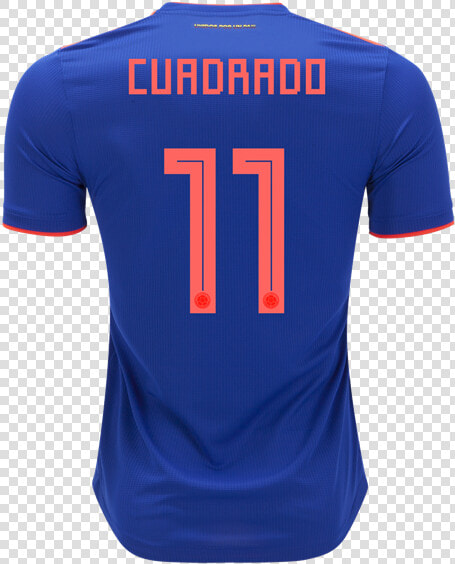 Colombia 2018 World Cup Juan Cuadrado   Active Shirt  HD Png DownloadTransparent PNG