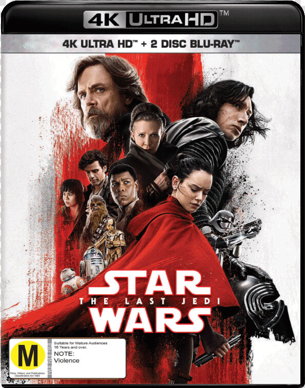 Star Wars The Last Jedi K30860 4k Uhd 2d   Star Wars The Last Jedi 4k Blu Ray  HD Png DownloadTransparent PNG