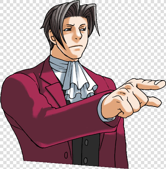 Sticker Other Ace Attorney Benjamin Hunter Reiji Mitsurugi   Edgeworth Phoenix Wright Gif  HD Png DownloadTransparent PNG