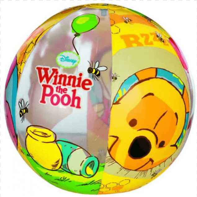 Intex Winnie The Pooh Beach Ball 24   Winnie The Pooh Beach Ball  HD Png DownloadTransparent PNG