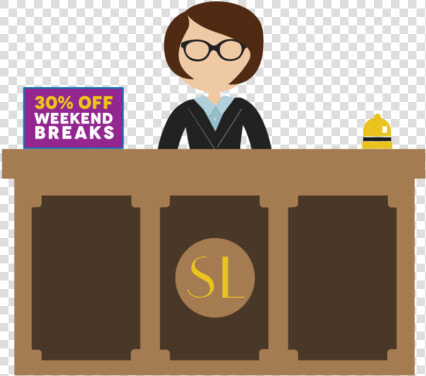 Reception Desk Display   Reception Desk Cartoon Png  Transparent PngTransparent PNG