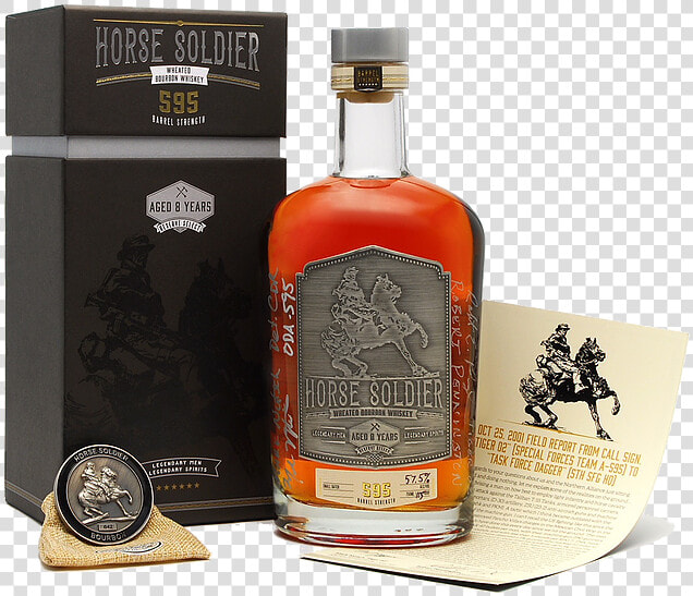 Barrel Stength Bourbon Whiskey   Horse Soldier Bourbon Commanders Select  HD Png DownloadTransparent PNG