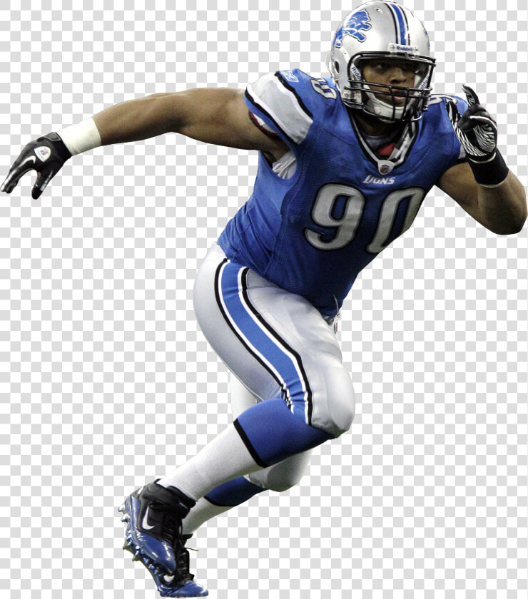 Nfl Football Png Download   Ndamukong Suh Lions  Transparent PngTransparent PNG