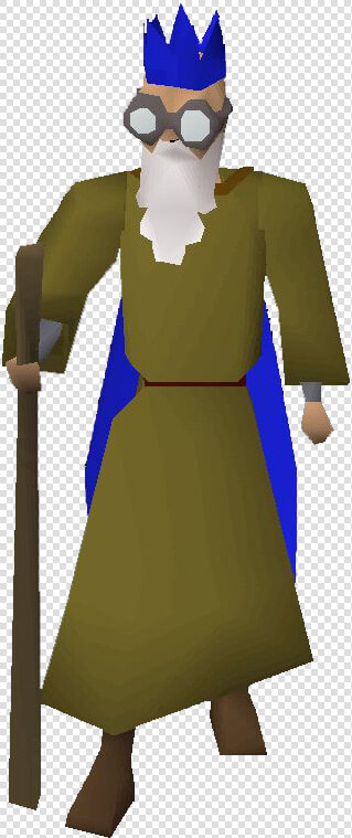 Runescape Character Png   Osrs Wise Old Man Outfit  Transparent PngTransparent PNG