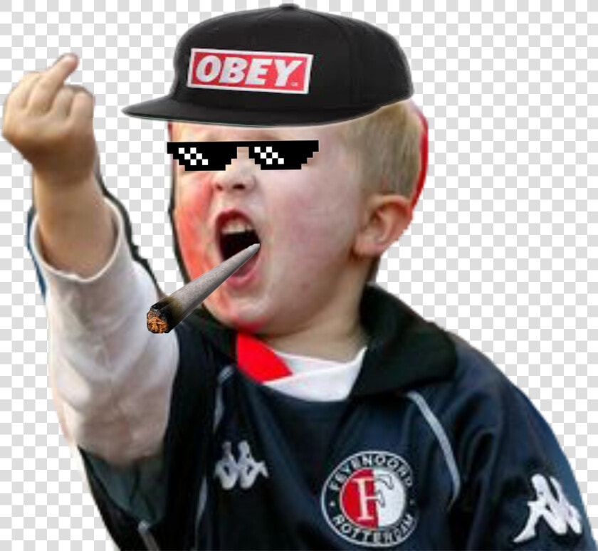  mlg  kid  meme  thefinger   Up Yours Kids  HD Png DownloadTransparent PNG