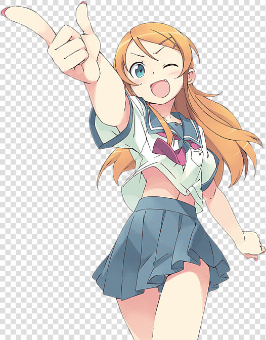 Oreimo Kirino Render  HD Png DownloadTransparent PNG